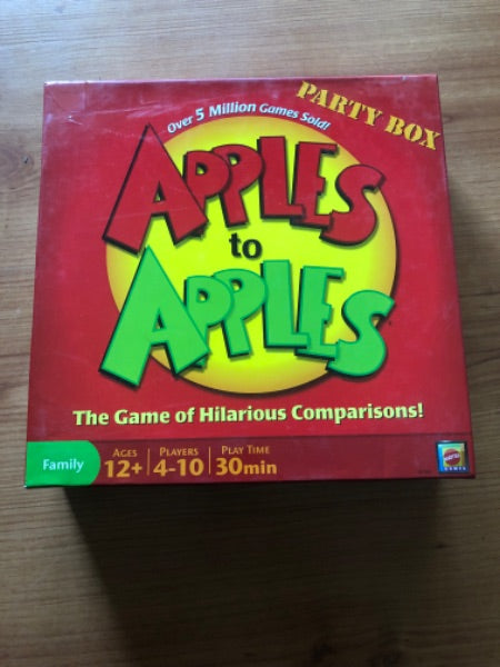 Apples to apples