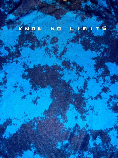 Boys Blue Camo “Know No Limits” T-shirt, Xersion brand, Size XS (4/5) , EUC, Kids 4/4T