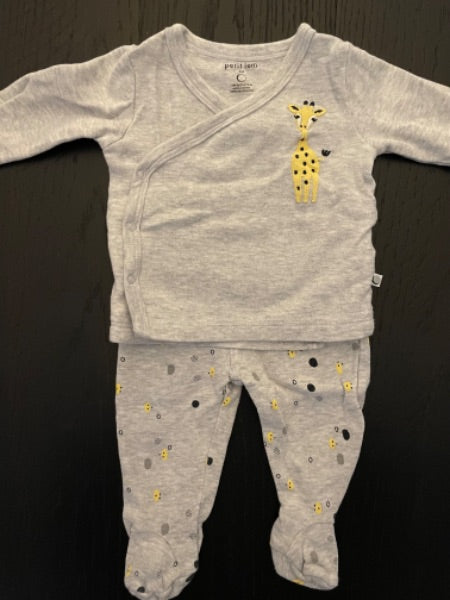 2 piece pyjama Petit Lem, Kids 3 Month (0-3M)