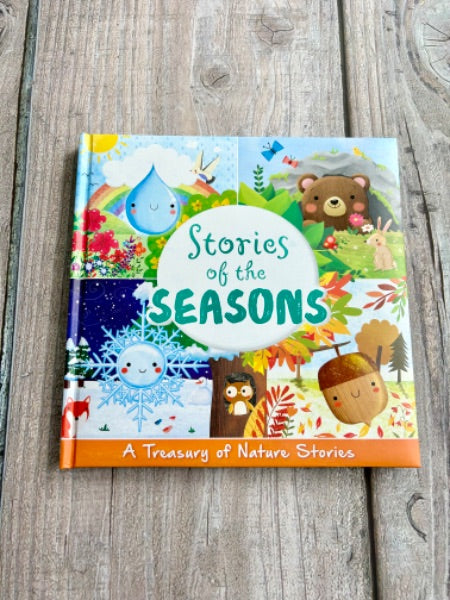 Stories of the Seasons, a treasury of nature stories, hardcover book