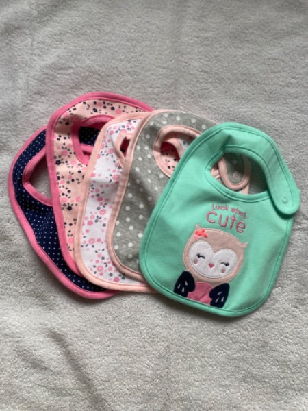 Baby girl bibs