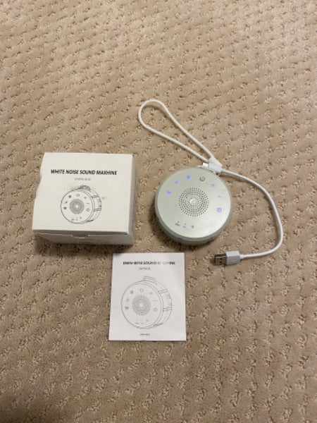 Portable white noise machine