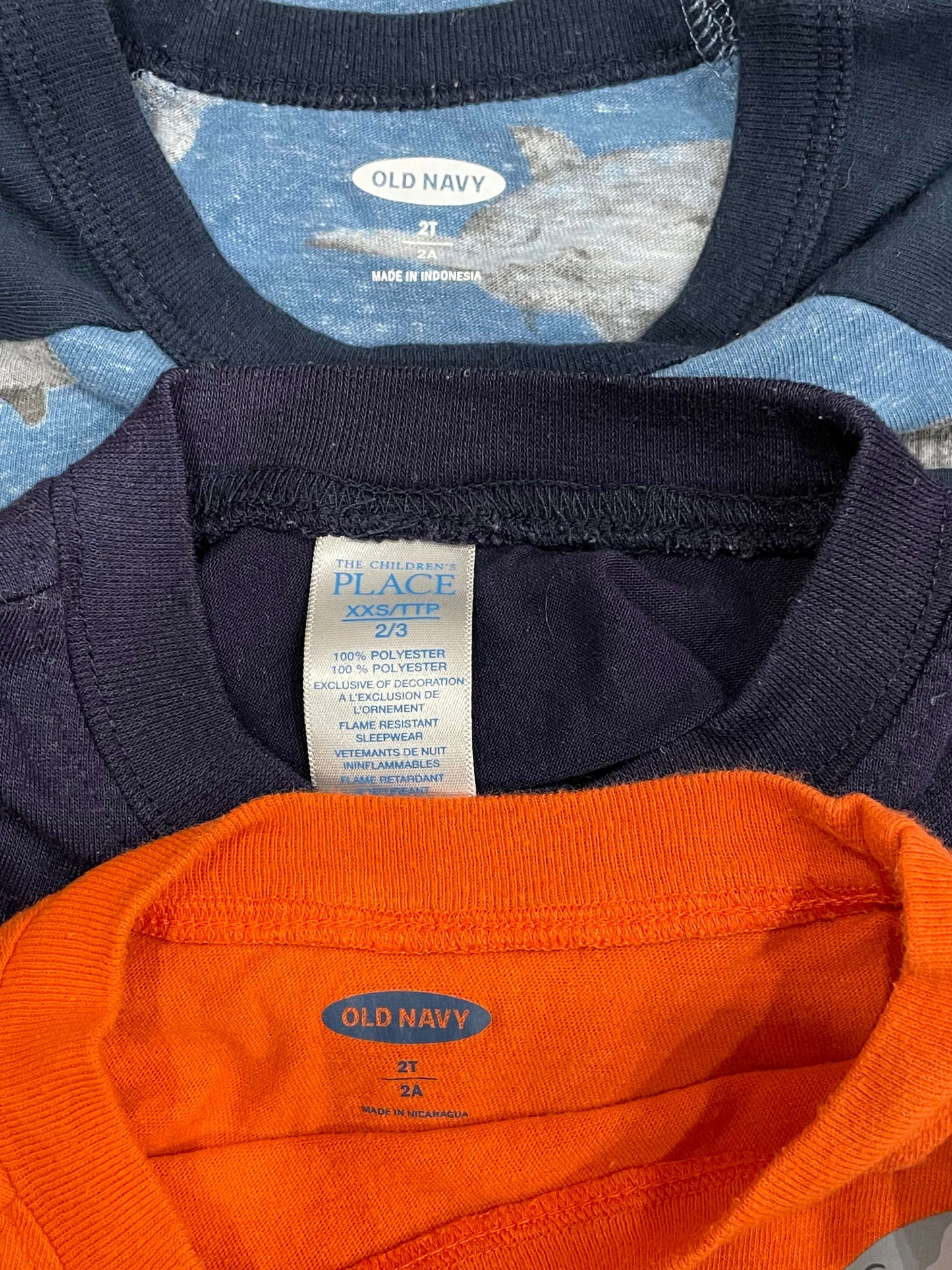 Lot of Shark theme clothes, size 2T, VGUC (Old Navy, TCP, Gap kids), Kids 2T