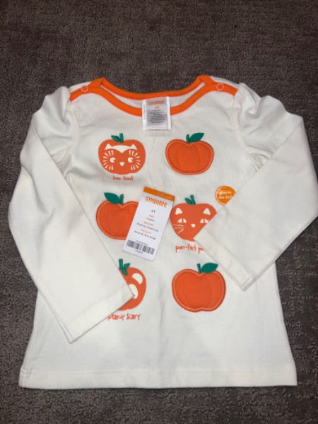 2T Halloween long sleeve shirt girls