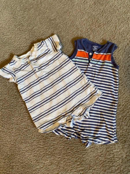 Carters Rompers, 18 months , Kids 18 Month (12-18M)