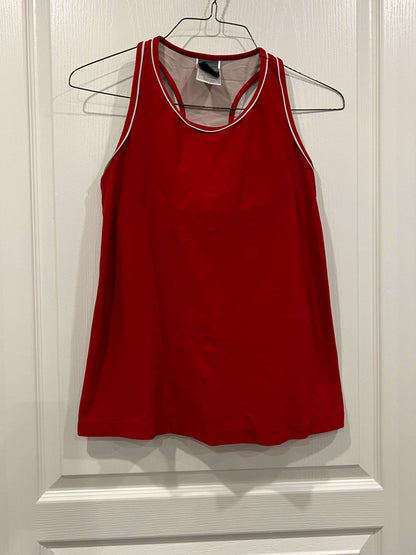 Red Nike Sport Maternity Tank Top from Liz Lange Maternity, size Medium, Very Good Used Condition (VGUC), Maternity M (8-10)