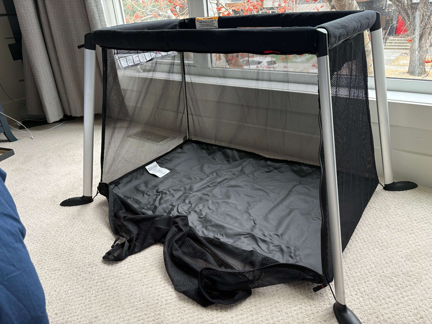 Phil & Ted Traveller cot sets, multi-piece, cot, bassinet and sun shade, retails over $350 for complete set