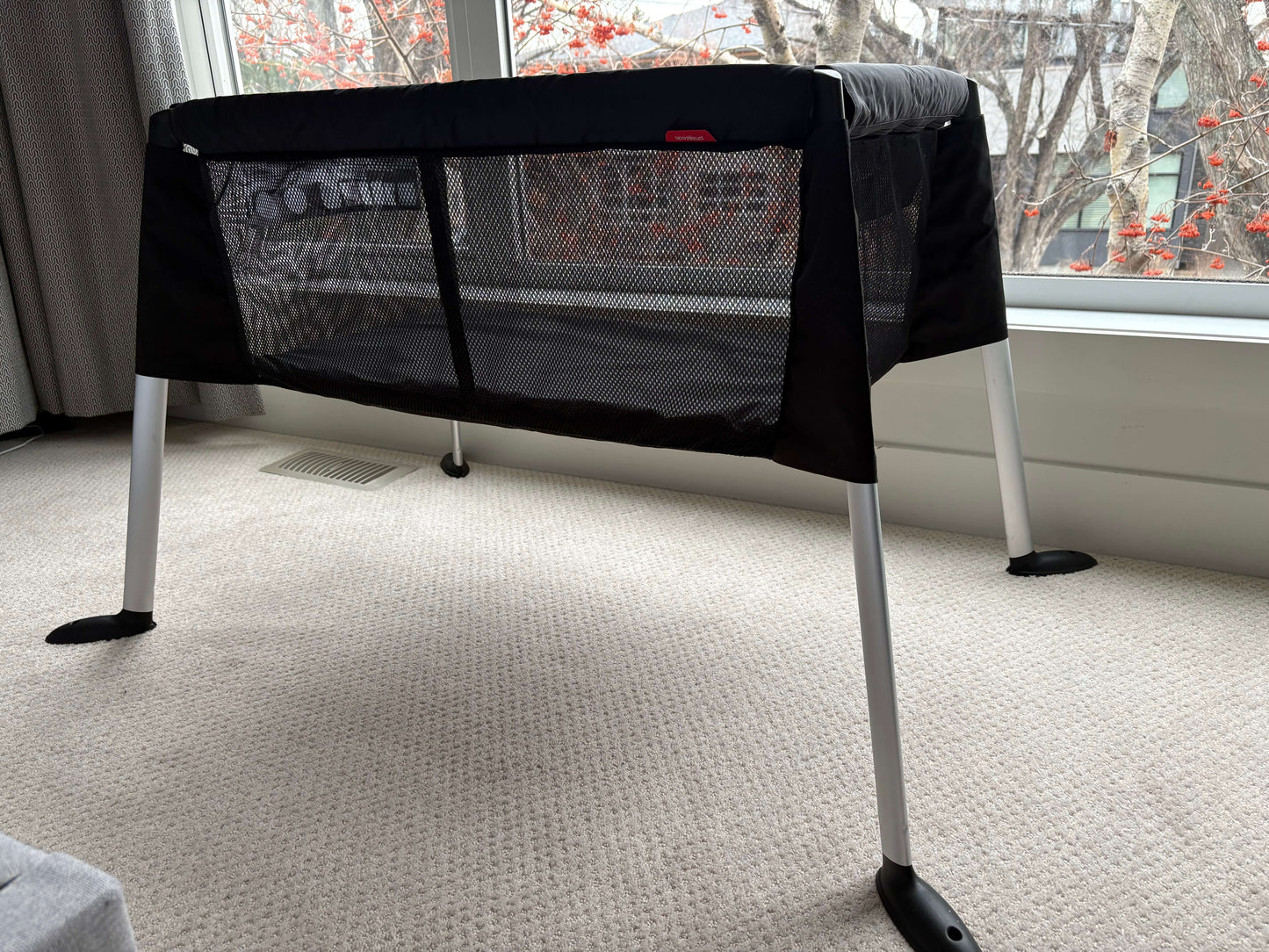 Phil & Ted Traveller cot sets, multi-piece, cot, bassinet and sun shade, retails over $350 for complete set