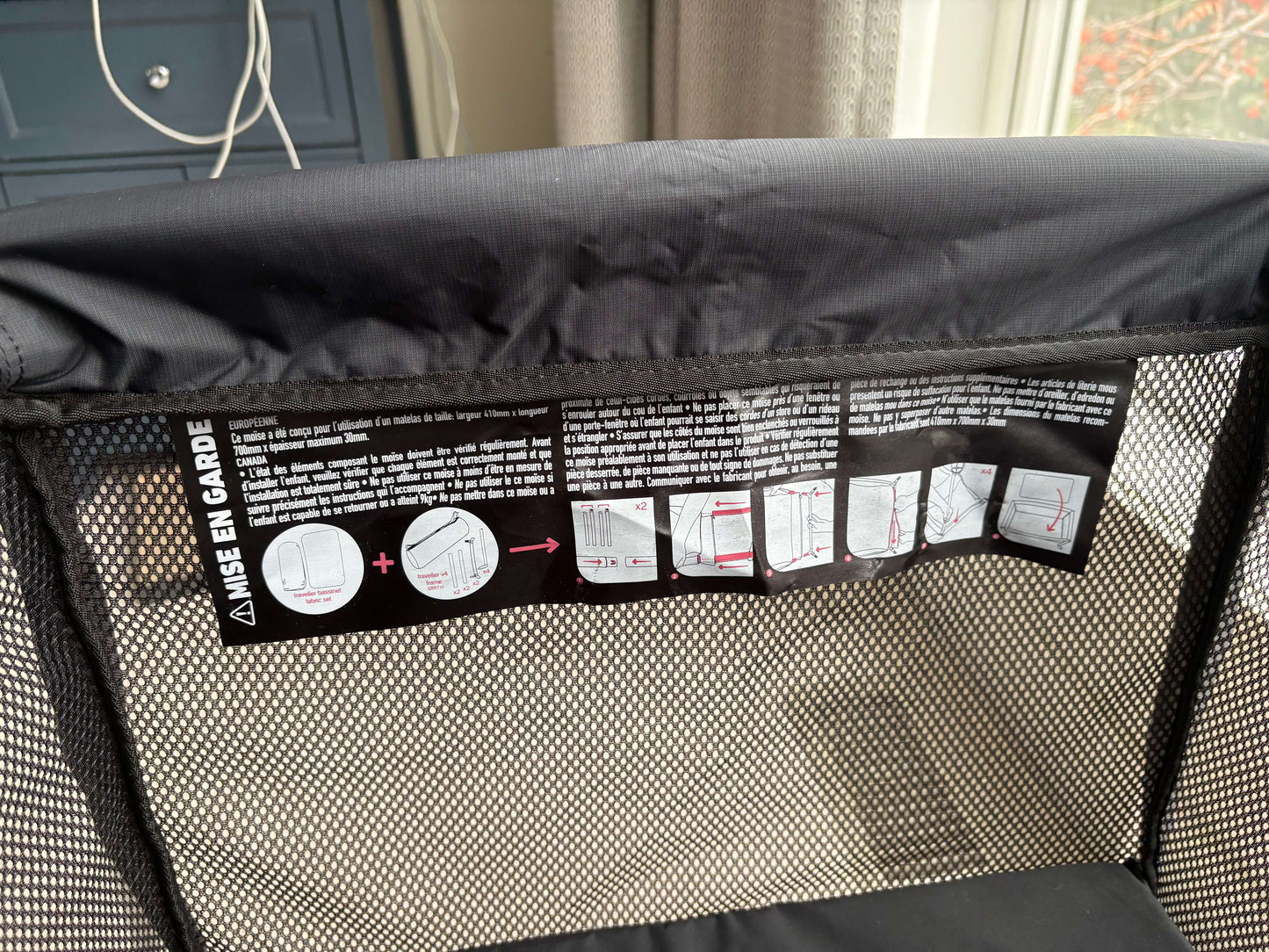 Phil & Ted Traveller cot sets, multi-piece, cot, bassinet and sun shade, retails over $350 for complete set