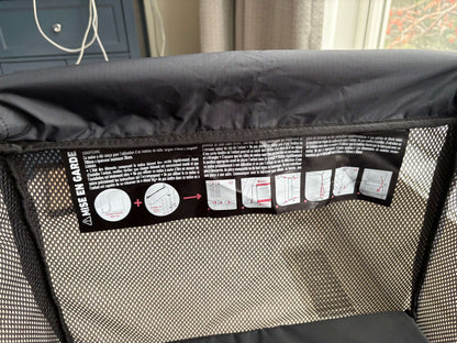 Phil & Ted Traveller cot sets, multi-piece, cot, bassinet and sun shade, retails over $350 for complete set