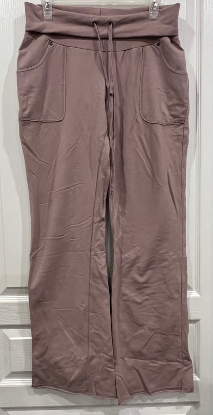EUC, Mauve/Dusty Rose Knit Maternity Pants, Size Medium, Maternity M (8-10)