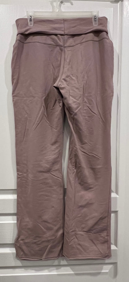 EUC, Mauve/Dusty Rose Knit Maternity Pants, Size Medium, Maternity M (8-10)