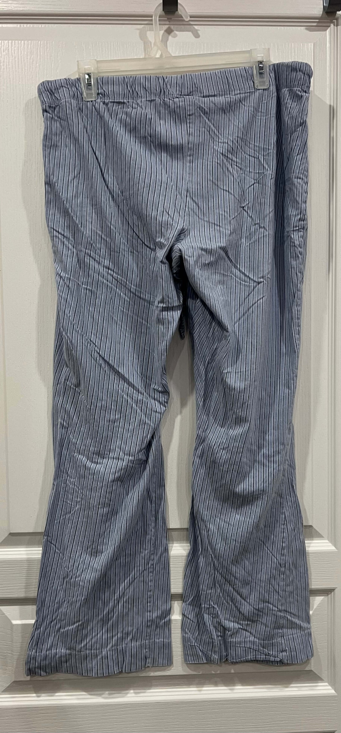 VGUC, Thyme Body, Maternity Striped Pajama PJ bottoms, size Large, Maternity L (12-14)