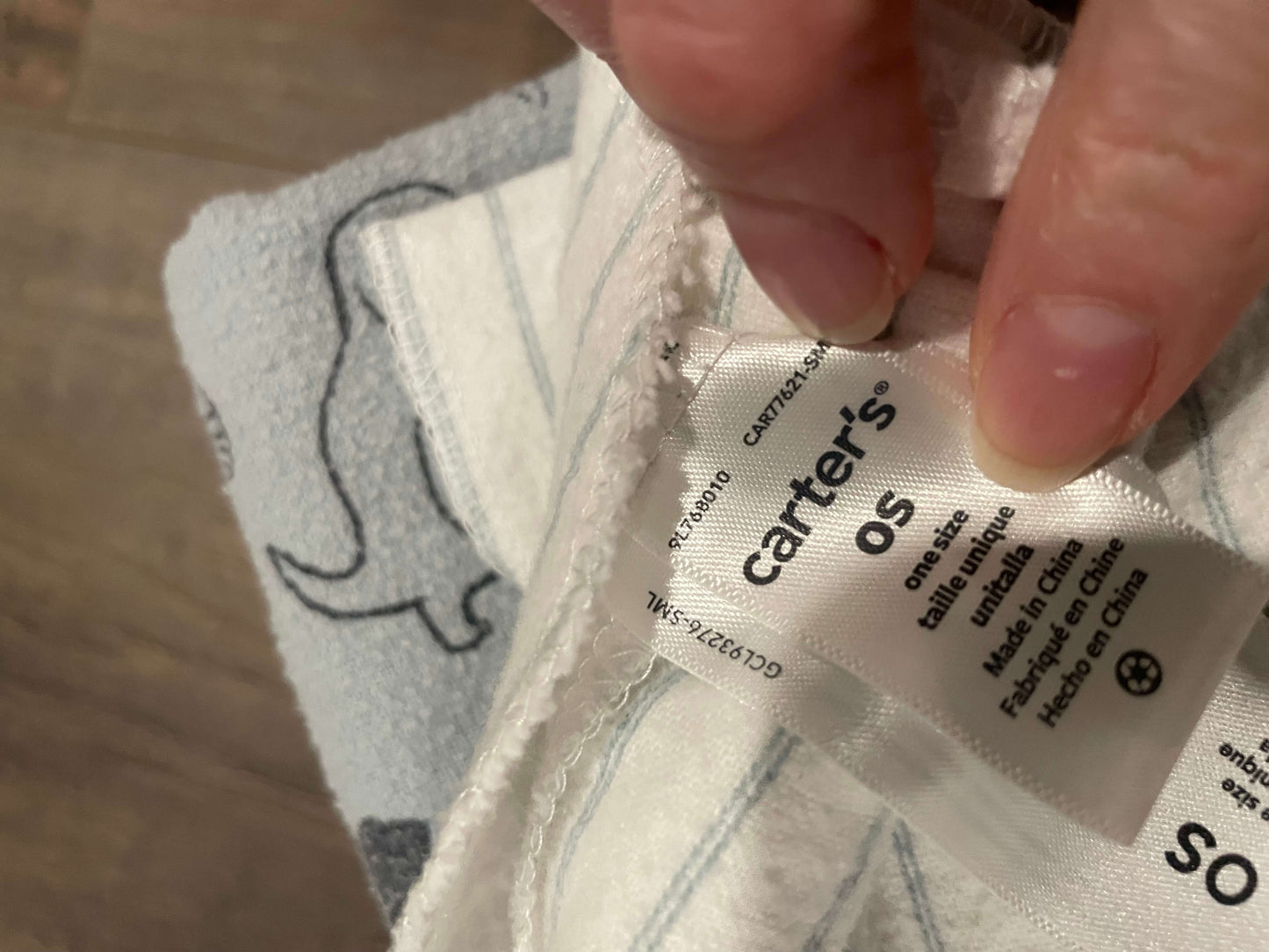 Carters receiving blankets