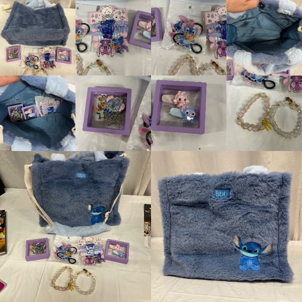 brand new stitch themed items bundle