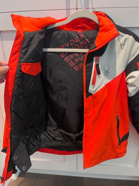 Spyder 'Leader" Insulated  Ski Jacket - Size 8 , Kids 8