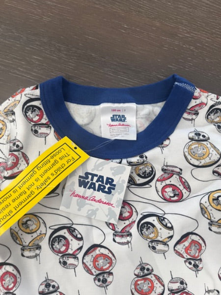 NWT Hanna Andersson Star Wars "BB-8" Pyjama Set Size 8, Kids 8