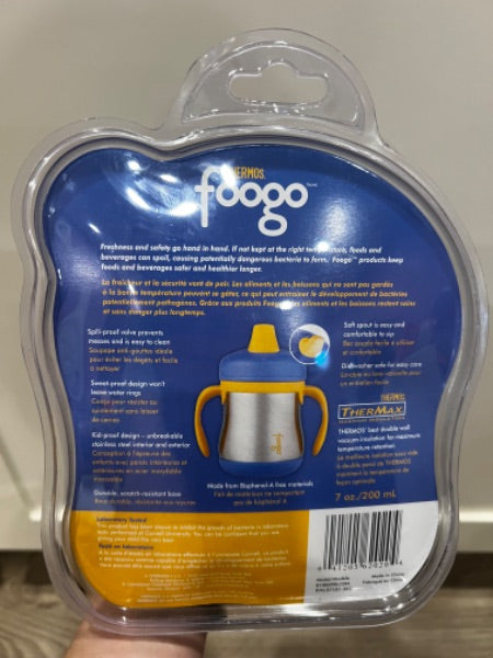 BNIP, Thermos foogo sippy cup, BPA free