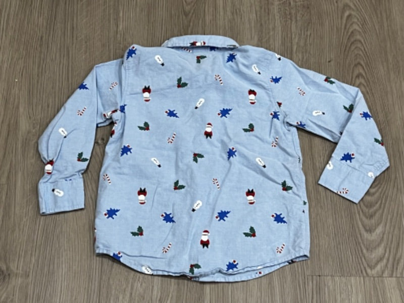 VGUC,  Old Navy, Holiday Dress Shirt, Kids 4/4T
