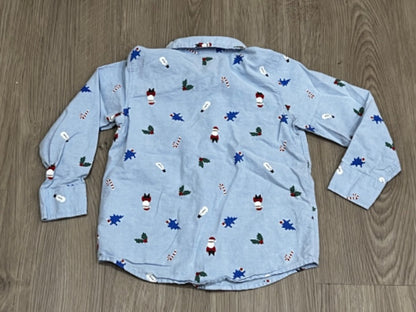 VGUC,  Old Navy, Holiday Dress Shirt, Kids 4/4T