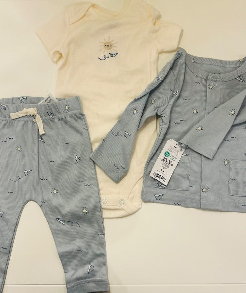 Bodysuit and Pant Set 3-6m (NWT), Kids 6 Month (3-6M)