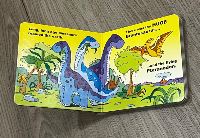 Chunky World Puzzle & Book, My Prehistoric Dinosaurs