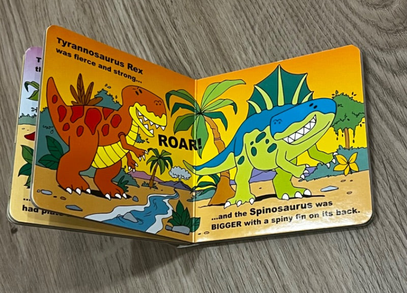 Chunky World Puzzle & Book, My Prehistoric Dinosaurs