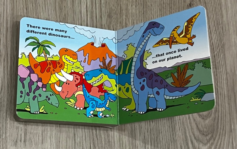 Chunky World Puzzle & Book, My Prehistoric Dinosaurs