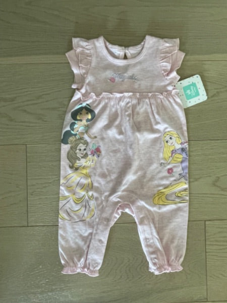 NWT: Disney Princess Dungaree, Kids 9 Month (6-9M)