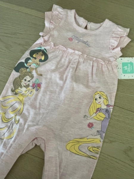 NWT: Disney Princess Dungaree, Kids 9 Month (6-9M)