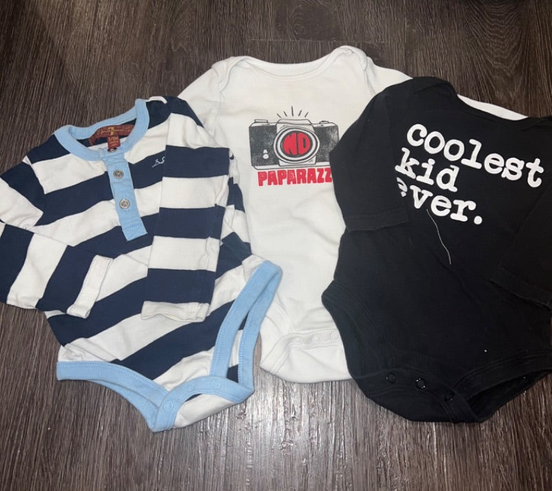 Boys onesie bundle - 3-6m, Kids 6 Month (3-6M)