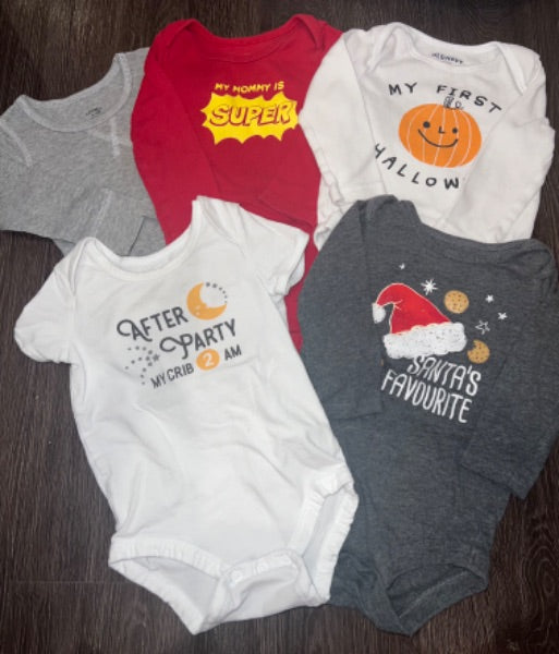 Boys - 6-12m onesie bundle , Kids 12 Month (9-12M)