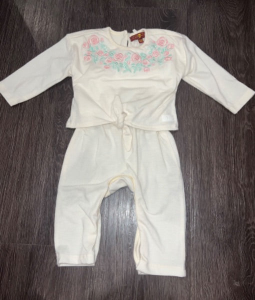 Girls - 7 for all mankind outfit - 3-6m, Kids 6 Month (3-6M)