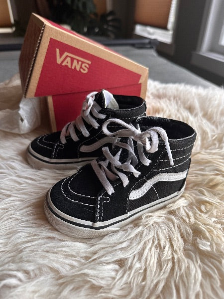 Vans sk8 high tops, Shoes 6 (Walkers:12-24 mth)