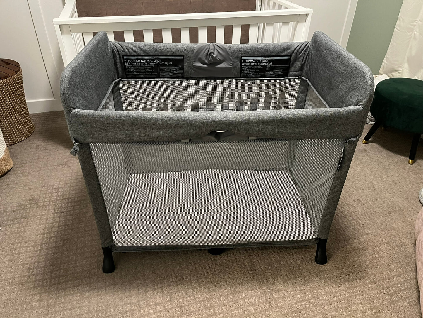 Bugaboo Stardust with 2 organic bugaboo sheets