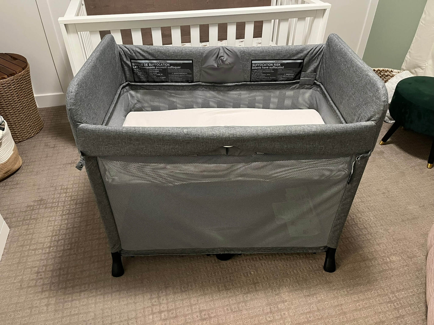 Bugaboo Stardust with 2 organic bugaboo sheets