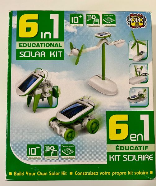 6 in 1 Solar Kit - New in box