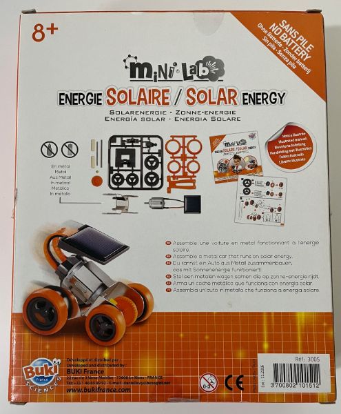 Mini Labs Solar Energy Kit New in Box