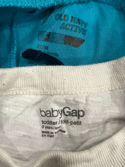 Boys Bundle: T-shirt (GAP) size 3 and Shorts (Old Navy) size 2T, EUC, Kids 2T