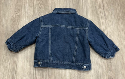 VGUC, babyGap - Sherpa lined Jean Jacket, Size 6-12mos, Kids 6 Month (3-6M)