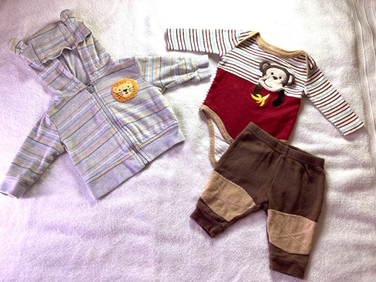 0-3m clothing bundle three pieces