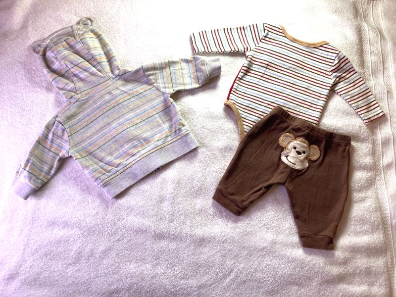 0-3m clothing bundle three pieces