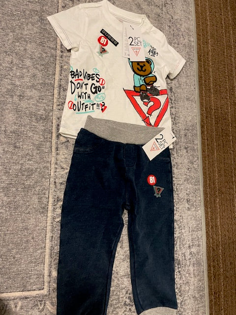 Guess Baby Outfit - 12m, NWT, Kids 12 Month (9-12M)
