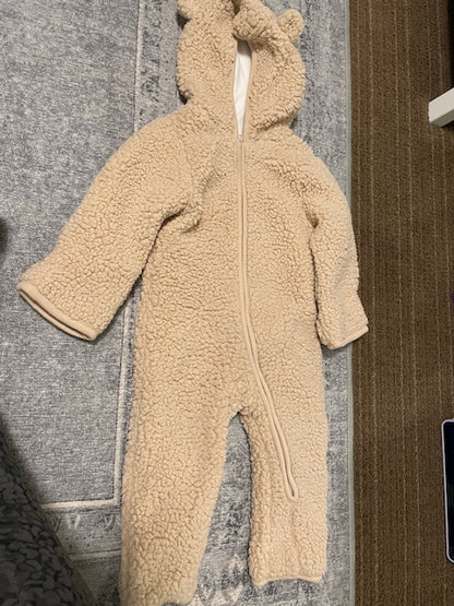 Shearling winter body suit - 12-18m, Kids 18 Month (12-18M)