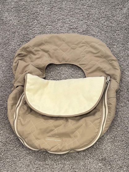 Quilted Fleece-Lined Car Seat Cover