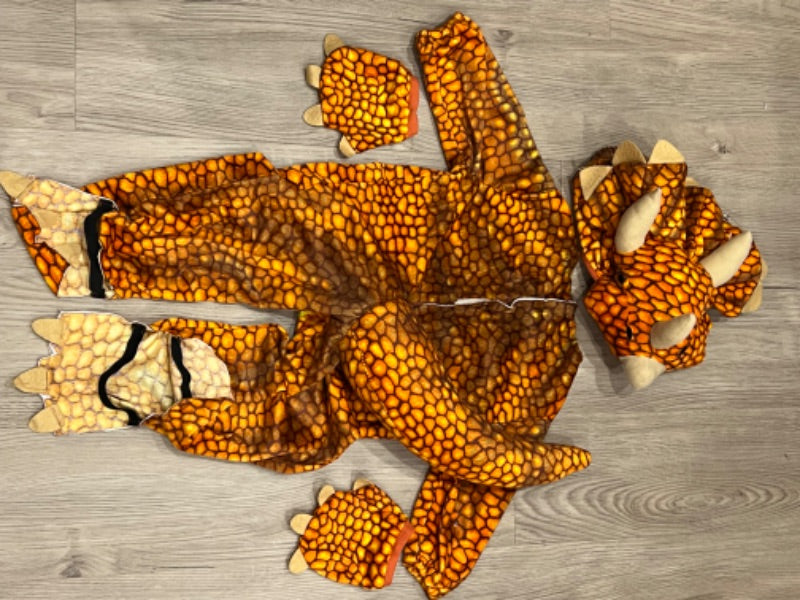 VGUC, Triceratops Costume, Size 18-24mos, Kids 24 Month (18-24M)