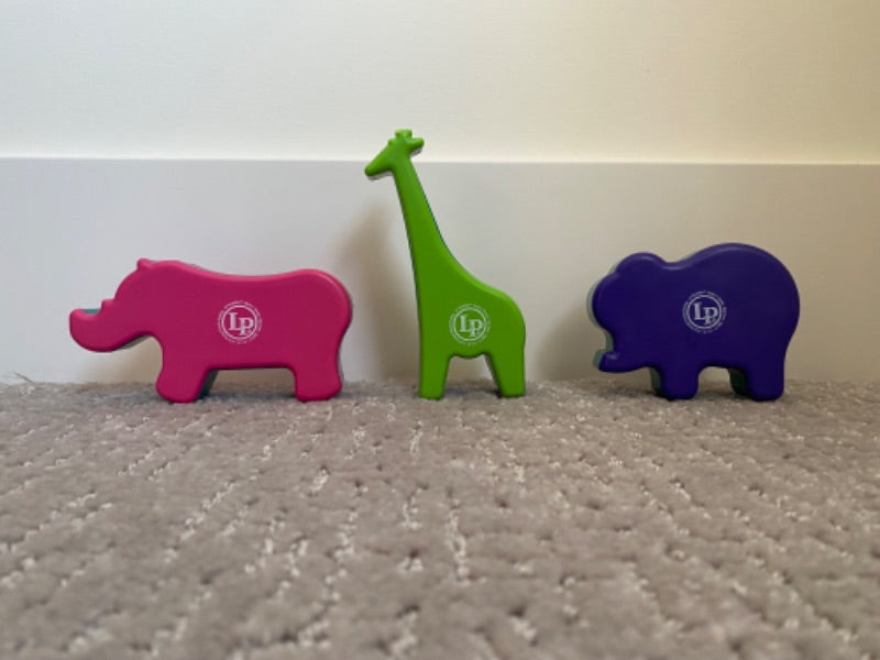 LP RhythMix animal shaker set