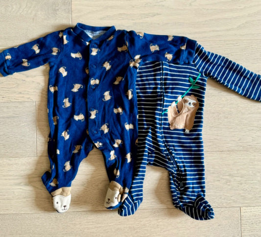 Newborn Monkey & Sloth Sleepers, Kids Newborn