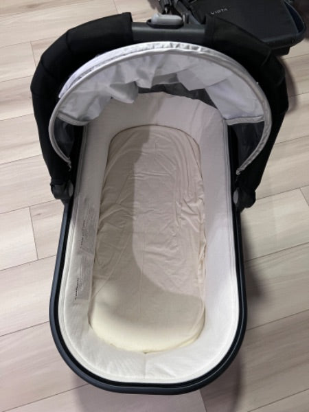 Uppababy V2 Bassinet, Retails for $285