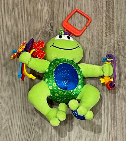 Frog Sensory Toy with clip for infant/baby from Lamaze, Excellent Used Condition (EUC)